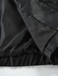 Недорогие Мужская одежда из кожи и меха-Муж. Кожаные куртки Байкерская куртка На каждый день Офис Зима Длинная Пальто Стандартный Сохраняет тепло На каждый день Жакеты Длинный рукав Чистый цвет С ремнем Черный