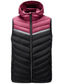 cheap Men&#039;s Downs &amp; Parkas-Men&#039;s Puffer Vest Wine Red Cai Lan Amy Green Black Hooded Clothing Apparel Cotton Essential
