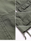 cheap Cargo Pants-Men&#039;s Cargo Pants Trousers Work Pants Multi Pocket Solid Color Comfort Breathable Casual Daily Streetwear Sports Fashion ArmyGreen Grass Green Micro-elastic