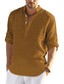 billige linskjorter for menn-menns skjorte med 100% bomull, ikke-trykk, langermede topper, forretnings elegant daglig
