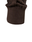 levne pánský svetr cardigan-pánský svetr svetr pletený jednobarevný límec košile stylový vintage styl denní podzim zima černá šedá s m l / dlouhý rukáv / dlouhý rukáv