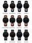 billige klokker-Armbåndsur Kvarts klokker til Herre Analog Kvarts Formell Stil Elegant Mote Hverdagsklokke Rustfritt stål Rustfritt stål