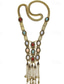 abordables Colliers et pendentifs-Femme Colliers du quotidien Extérieur Géométrie Collier