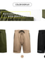 זול מכנסיים קצרים יומיומיים-2021 אביב וקיץ מכנסיים קצרים חדשים עם חמש נקודות טרנד מכנסיים קצרים קז&#039;ואל ספורט חוף ספורט נוח להדפסה מכנסי גברים