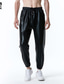 abordables pantalones casuales-Hombre Persona que practica jogging Pantalones Pantalones casuales Pantalones de lentejuelas Correa Cintura elástica Cuadrícula / Cuadros Ligero Fiesta Club nocturno Luces de discoteca Moda Ropa de
