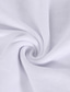 levne Pánská trička pro volný čas-Pánské Tričko Košile Etno Tričkový Bílá Venkovní Domů Topy Pracovní Na běžné nošení Klasické Sval