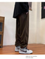 levne Pánské spodní prádlo-sportovní tepláky pánské podzimní osobnost hongkongský styl písmena high street retro americký příliv značka hip-hop jaro a podzim ležérní dlouhé kalhoty