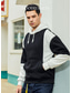cheap Basic Hoodie Sweatshirts-2021 spring and autumn new contrast color men&#039;s sweater sports suit hooded sports long sleeve casual pants two-piece set