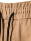 olcso Melegítők-férfi teherszállító nadrág elasztikus derék több zsebes teljes hosszúságú nadrág alkalmi rugalmatlan egyszínű szabadtéri sport középső derék seregzöld fekete khaki sötétkék s m l xl xxl