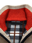 ieftine pulover cardigan pentru bărbați-Bărbați Pulover Bluza Săritor Tricotat Fermoar Buzunar Guler de stand Stilat Casual Zilnic Concediu Iarnă Toamnă Negru Roșu Vin S M L