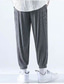 Χαμηλού Κόστους casual παντελόνι-Ανδρικά Τζόγκκερ Παντελόνια Casual παντελόνι Τσέπη Κορδόνι Ελαστική μέση Συμπαγές Χρώμα Άνεση Αναπνέει Πλήρες μήκος Καθημερινά Εξόδου Streetwear Στυλάτο Καθημερινό Μαύρο Λευκό Μικροελαστικό