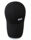 abordables Sombreros de hombre-Hombre Sombrero Gorra de Béisbol Exterior Diario Hebilla ajustable Color puro Portátil Transpirable Negro