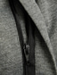 tanie Spodnie dresowe-Męskie Aktywny Spodnie Spodnie codzienne Kieszeń Kieszeń na zamek Solidne kolory Komfort Codzienny Wyjściowe Sport Luźna Czarny Jasnoszary Wysoka talia Średnio elastyczny
