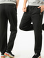 זול מכנסי טרנינג-בגדי ריקוד גברים פעיל מכנסיים מכנסיים רגילים כיס כיס עם רוכסן אחיד קומפורט קזו&#039;אל יומי ליציאה ספורט משוחרר שחור אפור בהיר מותניים גבוהים מיקרו-אלסטי