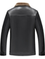 preiswerte Kunstlederjacke-Herren Lederjacke Kunstlederjacke Freizeitskleidung Urlaub Langlebig Lässig / Alltäglich Tasche Herbst Winter Solide / einfarbig Komfort Freizeit Umlegekragen Standard Regular Fit Schwarz Braun Jacken