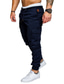 お買い得  カーゴパンツ-男性用 ベーシック ジョガー パンツ ズボン ドローストリング 複数のポケット 全長 パンツ ソリッド ミディアムウエスト ホワイト ブラック ブルー アーミーグリーン カーキ色 S M L XL XXL