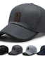 זול כובעים לגברים-בגדי ריקוד גברים כּוֹבַע כובע בייסבול שחור כחול נייבי אפור בהיר בָּחוּץ יומי צבע טהור צבע אחיד נייד נושם