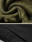 baratos Chinos-Homens Social Calças de lã Calças de inverno Calças Bolsos Perna reta Tecido Conforto Quente Diário Para Noite Streetwear à moda Estilo Clássico Exército verde Preto Cintura Alta Micro-Elástica