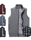 cheap Sweater Vests-Men&#039;s Sweater Vest Cardigan Sweater Zip Sweater Knit Solid Color Classic &amp; Timeless Clothing Apparel Winter Lake blue Wine M L XL