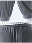 Χαμηλού Κόστους casual παντελόνι-Ανδρικά Τζόγκκερ Παντελόνια Casual παντελόνι Τσέπη Κορδόνι Ελαστική μέση Συμπαγές Χρώμα Άνεση Αναπνέει Πλήρες μήκος Καθημερινά Εξόδου Streetwear Στυλάτο Καθημερινό Μαύρο Λευκό Μικροελαστικό