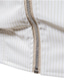 cheap Men&#039;s Jackets &amp; Coats-Men&#039;s Casual Jacket Outdoor Casual / Daily Sport Daily Wear Vacation Zipper Standing Collar Comfort Zipper Front Leisure Jacket Outerwear Stripes Zipper Pocket Beige