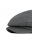 cheap Men&#039;s Hats-Men&#039;s Hat Beret Hat Outdoor Street Daily Adjustable Buckle Pure Color Windproof Warm Breathable Black