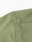 billige Pæne skjorter-herre kjole skjorte fleece skjorte turndown lys lilla grøn sort marineblå lyseblå udendørs arbejde lange ærmer button-down tøj tøj mode forretning åndbar komfortabel