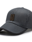 cheap Men&#039;s Hats-Men&#039;s Hat Baseball Cap Black Navy Blue Light Grey Outdoor Daily Pure Color Pure Color Portable Breathable