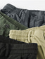 ieftine Pantaloni Cargo-Bărbați Pantaloni Cargo Pantaloni Pantaloni casual Multi Buzunare Culoare solidă Confort Casual Zilnic Ieșire 100% Bumbac Șic Stradă Simplu Negru Verde Militar Strech