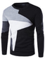 זול טרנינג קפוצ&#039;ון בסיסי-סוודר סוודר גברים שרוול ארוך חולצות O- צוואר חולצות להאריך ימים יותר