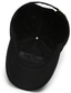 お買い得  メンズハット-男性用 帽子 ベースボールキャップ アウトドア 日常 刺しゅう 調節可能バックル レタード 携帯用 高通気性 ブラック