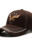 ieftine Pălării Bărbați-Bărbați Pălărie Șapcă de baseball În aer liber Zilnic Brodată Animal Portabil Respirabil Negru