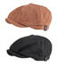Χαμηλού Κόστους Ανδρικά καπέλα-Ανδρικά Καπέλο Μπερές Επίπεδο καπέλο Δρόμος Καθημερινή Ένδυση Σαββατοκύριακο Ρυθμιζόμενη πόρπη Μονόχρωμες Φορητό Άνεση Μοντέρνα Μαύρο
