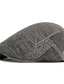 cheap Men&#039;s Hats-Men&#039;s Hat Beret Hat Flat Cap Street Dailywear Weekend Splice Color Block Portable Comfort Fashion Black