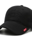 ieftine Pălării Bărbați-Bărbați Pălărie Șapcă de baseball În aer liber Zilnic Brodată Buzunar reglabil Scrisă Portabil Respirabil Negru