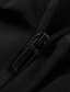 cheap Men&#039;s Jackets &amp; Coats-Men&#039;s Casual Jacket Daily Wear Vacation Weekend Zipper Hooded Comfort Zipper Front Leisure Jacket Outerwear Solid / Plain Color Zipper Pocket Light Gray Dark-Gray Black