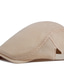 Χαμηλού Κόστους Ανδρικά καπέλα-Ανδρικά Καπέλο Μπερές Επίπεδο καπέλο Δρόμος Καθημερινή Ένδυση Σαββατοκύριακο Δίχτυ Μονόχρωμες Φορητό Άνεση Μοντέρνα Μαύρο