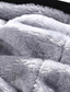 abordables Conjuntos de sudaderas con capucha de hombre-Hombre Chaqueta de lana Conjunto de sudaderas con capucha Sudadera con capucha de lana Cremallera Bolsillo 2 Piezas Ropa deportiva Casual Vellón fino Invierno Florales Negro Rojo Azul Piscina Gris
