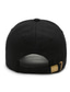 זול כובעים לגברים-בגדי ריקוד גברים כּוֹבַע כובע בייסבול בָּחוּץ יומי רקמה מתכוונן אבזם אותיות נייד נושם שחור