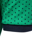 abordables polo classique-Homme T Shirt golf Pois Col rabattu Vert Jaune Bleu clair Blanche Plein Air du quotidien Manche Courte Bouton bas Imprimer Vêtement Tenue Coton Casual Confortable / Eté