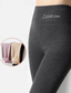 cheap Leggings-Women&#039;s Tights Leggings Thermal Underwear Fashion Ankle-Length High Waist Plain Thermal Warm Tummy Control Butt Lift High Elasticity Casual Daily Nude Black Pink Purple Skinny