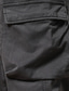 tanie Bojówki-Męskie Spodnie cargo Spodnie polarowe Spodnie zimowe Spodnie Multi Pocket Równina Ciepłe Codzienny Wyjściowe Streetwear Szykowne i nowoczesne Codzienny Zieleń wojskowa Czarny Średnio elastyczny