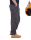 Χαμηλού Κόστους Στρατιωτικά παντελόνια-Ανδρικά Παντελόνια με τσέπες Παντελόνι Fleece Χειμωνιάτικο παντελόνι Παντελόνια Φερμουάρ Ριγλάκι κνήμης Πολλαπλή τσέπη Συμπαγές Χρώμα Ζεστό Φοριέται Πλήρες μήκος Causal Καθημερινά Εξόδου 100% Βαμβάκι