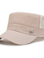 ieftine Pălării Bărbați-Bărbați Pălărie Șapcă de baseball Bască Flat Căciulă de camioner În aer liber Zilnic Buzunar reglabil Culoare pură Portabil Respirabil Negru