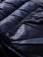 Χαμηλού Κόστους Ανδρικά Πουπουλένια Downs &amp; Παρκά Μπουφάν-Ανδρικά Πουπουλένιο Μπουφάν Puffer Χειμωνιάτικα μπουφάν Χειμερινό παλτό Αντιανεμικό Ζεστό Causal Πεζοπορία Συμπαγές / Απλό χρώμα Εξωτερικά ενδύματα Ρούχα Μαύρο Σκούρο πράσινο Μπορντώ