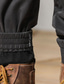 tanie Bojówki-Męskie Spodnie cargo Spodnie polarowe Spodnie zimowe Spodnie Multi Pocket Równina Ciepłe Codzienny Wyjściowe Streetwear Szykowne i nowoczesne Codzienny Zieleń wojskowa Czarny Średnio elastyczny