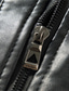 preiswerte Kunstlederjacke-Herren Lederjacke Kunstlederjacke Freizeitskleidung Urlaub Langlebig Lässig / Alltäglich Tasche Herbst Winter Solide / einfarbig Komfort Freizeit Umlegekragen Standard Regular Fit Schwarz Braun Jacken