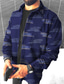 cheap Flannel Shirts-Men&#039;s Flannel Shirt Shirt Jacket Shacket Fleece Shirt Shirt Overshirt Plaid Turndown Blue Purple Red Hot Stamping Outdoor Halloween Long Sleeve Button-Down Print Clothing Apparel Fashion Designer
