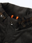 Χαμηλού Κόστους Ανδρικά Μπουφάν &amp; Παλτό-Ανδρικά Casual Jacket Ανθεκτικό Καθημερινά Καθημερινά Ρούχα Διακοπές Να πάω Μονόπετο Πέτο Θερμαντικά Ανατομικό Χαλάρωση Σακάκι Εξωτερικά ενδύματα Καρό Τσέπη Κόκκινο Πράσινο Χακί Καφέ / Χειμώνας