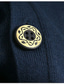 billiga cardigan tröja för män-Herr Tröja Kofta Sticka Knapp Stickat Ensfärgat V-hals Vintagestil Kläder Vinter Höst Rödbrun Svart M L XL